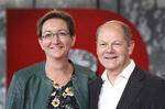 Klara Geywitz og Olaf Scholz.  Foto: Daniel Roland/Ritzau Scanpix
