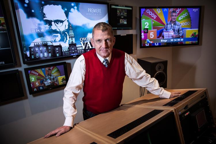 Dk4 laver dabradio med kommunikationsdirektør Steen Andersen i spidsen. Foto: Niels Hougaard/POLFOTO