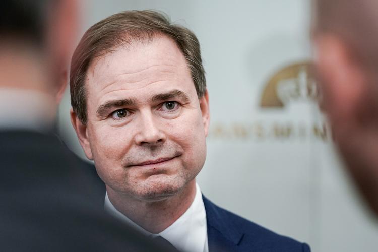 Finansminister Nicolai Wammen fotograferet i Finansministeriet tidligere på ugen.  Foto: Niels Christian Vilmann/Ritzau Scanpix
