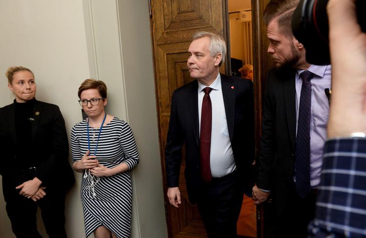 Antti Rinne stod indtil i dag i spidsen for en bred koalitionsregering. Foto: Mikko Stig/Ritzau Scanpix