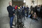 Da Peter Madsen blev idømt fængsel på livstid for drabet på den svenske journalist Kim Wall spillede DNA en rolle i opklaringen. Her ses den tidligere drabschef Jens Møller på et pressemøde om sagen. Arkivfoto.    Foto: Jens Dresling/POLFOTO
