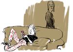 Tegning: Mette Dreyer. Foto: Mette Dreyer/POLITIKEN