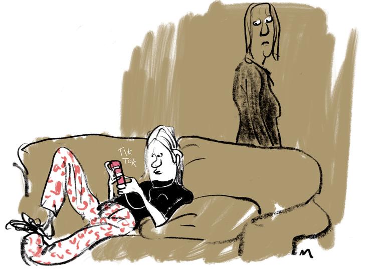 Tegning: Mette Dreyer. Foto: Mette Dreyer/POLITIKEN