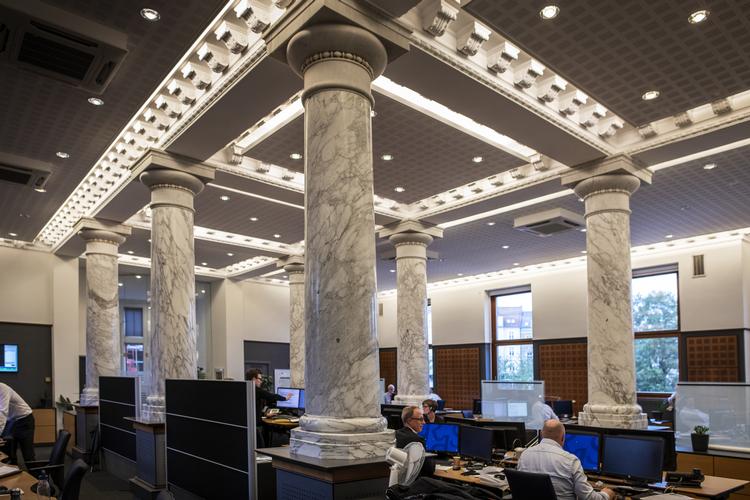 Danske Bank regner med et stort plus for 2019. Det er anden gang, at banken opjusterer på få dage. Foto: Joachim Ladefoged