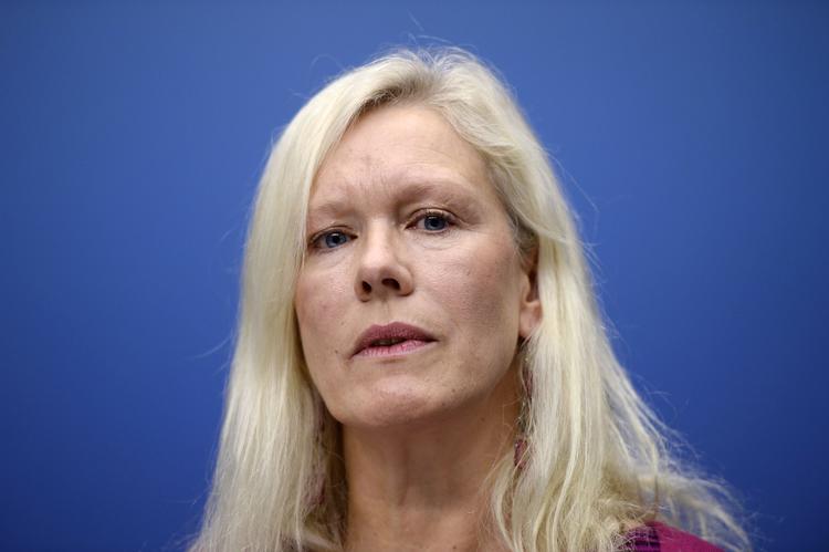 For første gang i svensk historie bliver en forhandler i en retsforfølgelse selv retsforfulgt. Det sker for eks-ambassadør Anna Lindstedt. Foto: Leif R Jansson/Ritzau Scanpix