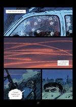 Mikkel Sommer er en talentfuld tegner og med sin udtryksfulde streg formår han at indfange både sorg, fortvivlelse og glimt af håb i personportrætterne. Foto: Illustration fra bogen