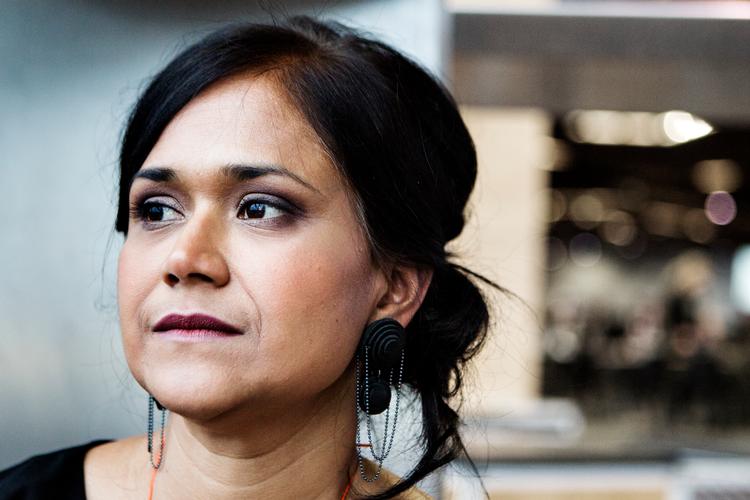 Flora Ghosh er uddannet socialrådgiver og har en	bachelor i engelsk litteratur fra et universitet i sit fødeland Bangladesh.   Foto: Peter Klint/POLFOTO