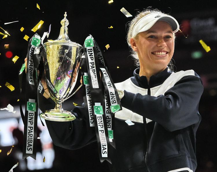  Caroline Wozniacki stopper karrieren som 29-årig.  Foto: Roslan Rahman/Ritzau Scanpix