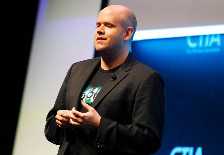 Daniel Ek er den ene af Spotifys to grundlæggere, som Netflix’ kommende serien kommer til at handle om.
 Foto: Sean Gardner/Ritzau Scanpix