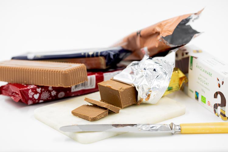 Hele karakterskalaen kom i brug, da dommerne bedømte blød nougat. 