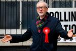 Labours leder, Jeremy Corbyn, erkender, at valget har været skuffende. Foto: Tolga Akmen/Ritzau Scanpix