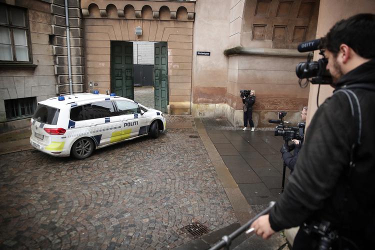 Anholdte i terrorsagen blev torsdag fremstillet i Byretten i København.
   Foto: Jens Dresling/POLFOTO