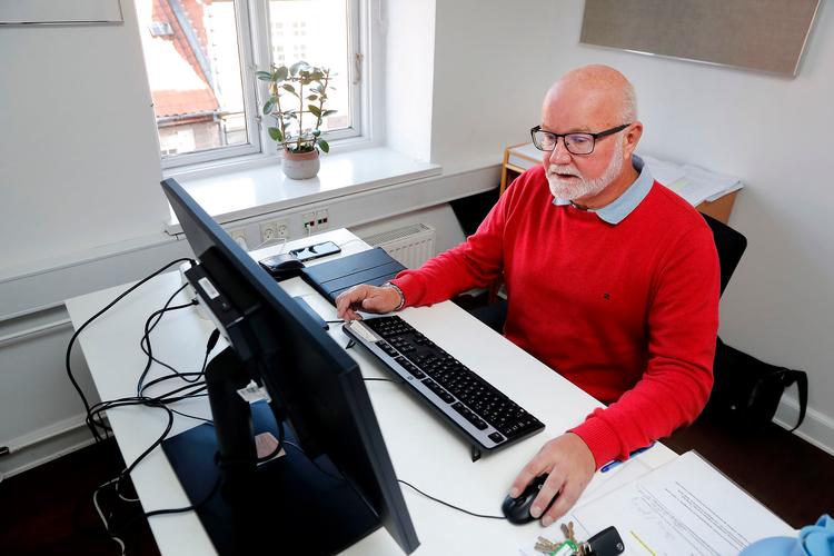 Per B. Christensen har været i arbejdstøjet i mange måneder, for at blive klar med Arbejdstidskommissionens anbefalinger.  Foto: Jens Dresling/Ritzau Scanpix