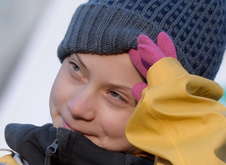 Den svenske klimaaktivist Greta Thunberg blev hånet af den amerikanske præsident, Donald Trump, efter Time kårede hende som årets person. Nu tager tidligere førstedame, Michelle Obama, hende i forsvar i et tweet. Foto: Filippo Monteforte/Ritzau Scanpix