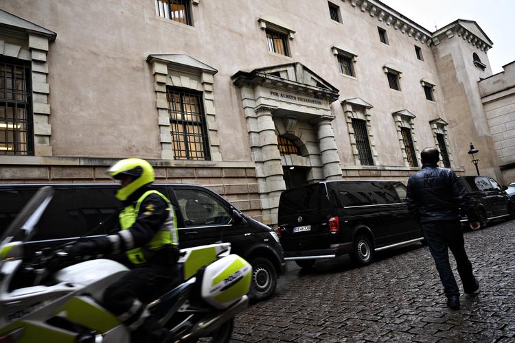 En af de løsladte i terrorsagen er anholdt igen og skal fremstilles i grundlovsforhør med henblik på varetægtsfængsling. Foto: Philip Davali/Ritzau Scanpix