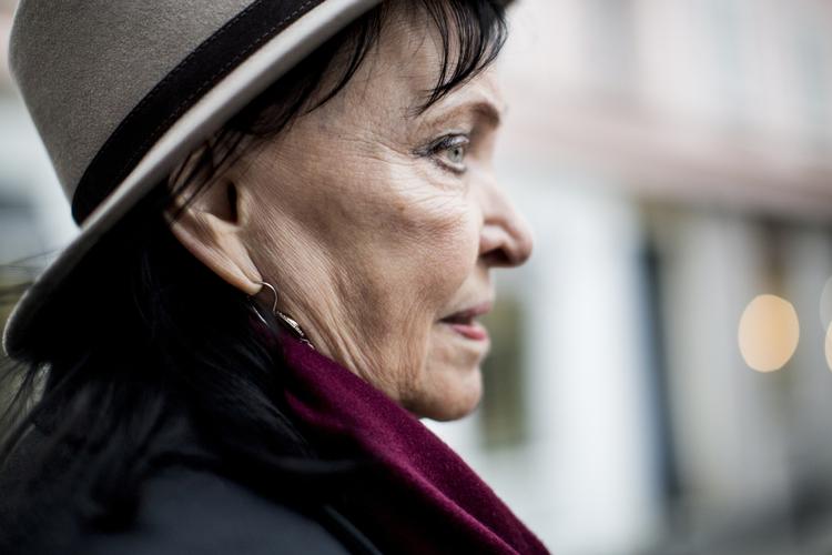 Den danskfødte skuespillerinde Anna Karina er død. Hun blev 79 år. Foto: Melissa Kühn Hjerrild/POLFOTO