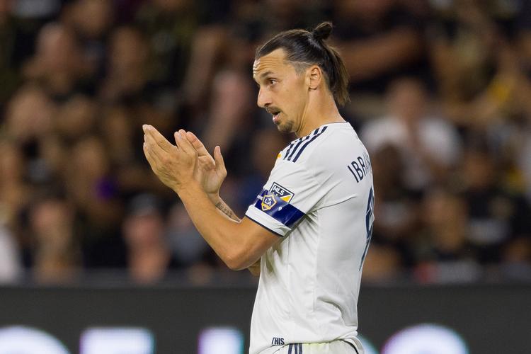 Zlatan Ibrahimovic’  og Silvios Berlusconis veje har tidligere krydsedes. Det var i årene 2010-2012, da svenskeren spillede i AC Milan – klubben som den tidligere italienske regeringschef drev fra  1986 og 31 år frem.  Foto: Usa Today Uspw/Ritzau Scanpix