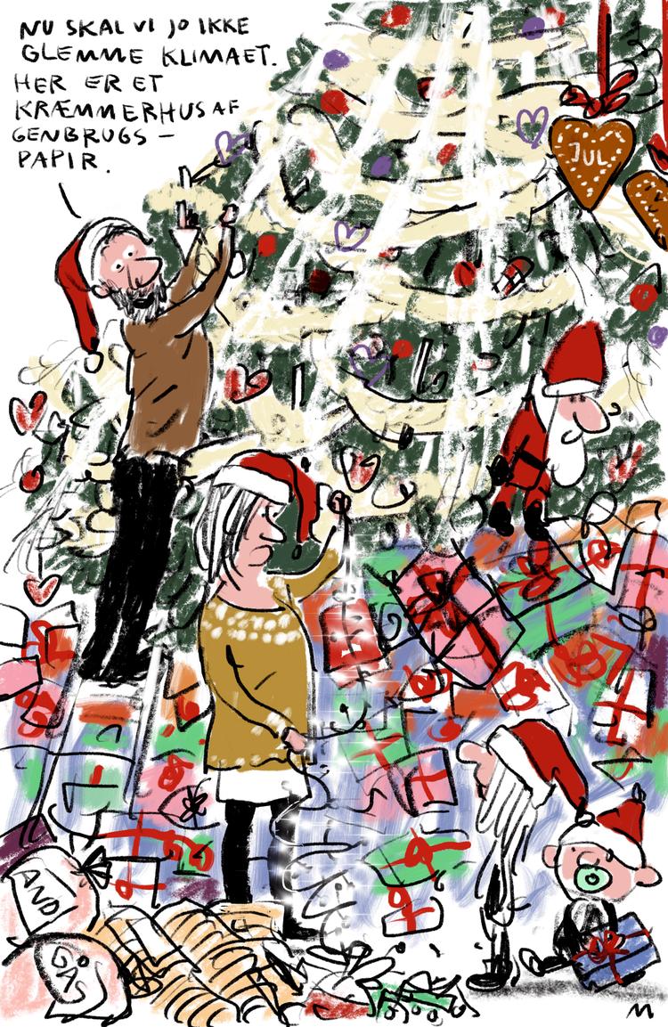 Arkivtegning: Mette Dreyer Foto: Mette Dreyer/POLITIKEN
