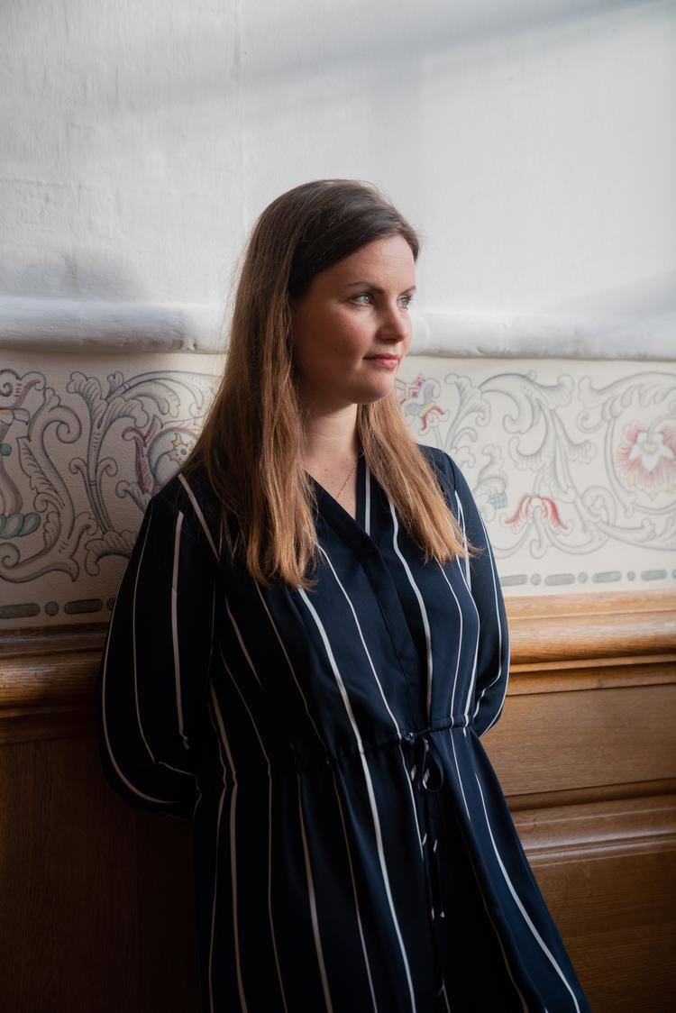 Mai Villadsen har blot siddet i Folketinget i et halvt års tid, men har længe været blandt emnerne til at overtage den vigtige post som Enhedslistens politiske ordfører. Foto: Andreas Merrald/POLFOTO