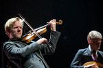 Rune Tonsgaard Sørensen på violin var frontmand i Dreamer's Circus. Foto: Lars Krabbe