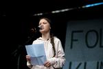 Klimaaktivist Greta Thunberg er et forbillede for mange, ældre som unge. Arkivfoto Stine Tidsvilde