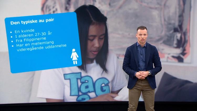 Deadline på DR 2 debatterede  integrationsministerens forslag om at anskaffe au pair-ordning.  Foto: DR