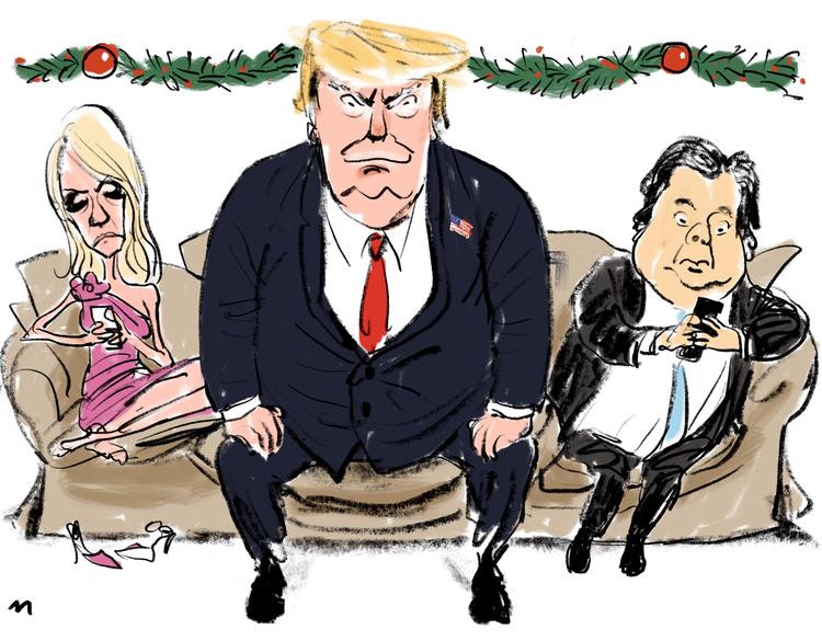 Vi kender hende som trofast forsvarer af Donald Trump – en af de få, der har været med fra begyndelsen. Han har til gengæld har udviklet en betydelig modstand mod den amerikanske præsident. Kellyanne og George Conway er et eksempel på, hvordan Trump splitter amerikanerne.  Foto: Mette Dreyer/POLITIKEN