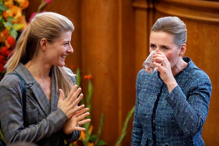 
Folketingets åbning. Uddannelses- og forskningsminister Ane Halsboe-Jørgensen og Statsminister Mette Frederiksen.
















   Foto: Jens Dresling/POLFOTO