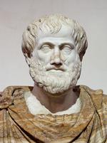 Den græske tænker Aristoteles pegede på forbindelsen mellem god ledelse og god moral.  Ludovisi Collection 