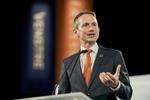 Kristian Jensen taler på Venstres landsmøde i november.  Foto: Claus Bonnerup/Claus Bonnerup