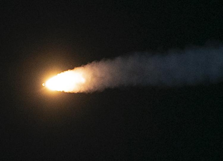 Rosie blev sendt af sted Cape Canaveral i Florida 12.36 dansk tid.  Foto: Joe Raedle/Ritzau Scanpix