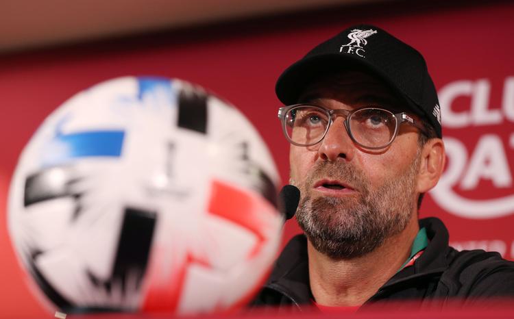 Liverpool-manager Jürgen Klopp har tidligere kritiseret kampprogrammet i engelsk fodbold, og under klub-VM i Doha har frustrationerne fået ny luft. Liverpool spiller lørdag aften finale mod brasilianske Flamengo.
   Foto: Karim Jaafar/Ritzau Scanpix