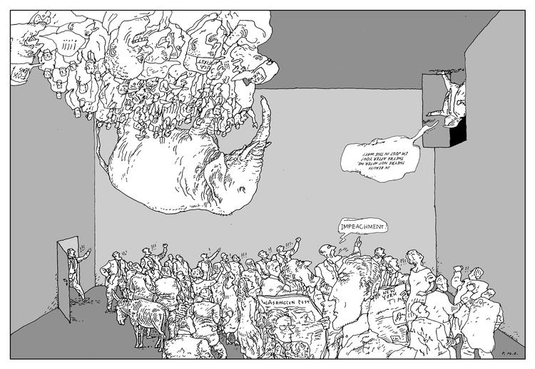 Tegning Per Marquard Otzen