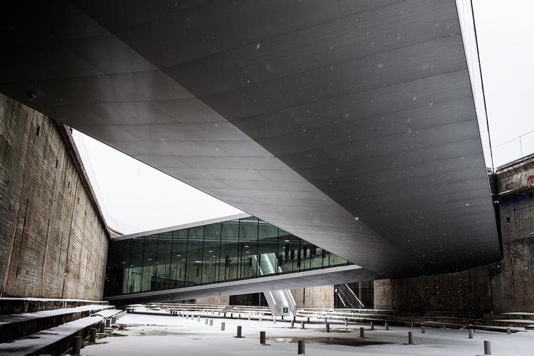 M/S Museet for Søfart har siden sin åbning i 2013 fået massiv opmærksomhed - både nationalt og internationalt for sin enestående arkitektur tegnet af BIG.  Foto: Niels Hougaard/Ritzau Scanpix
