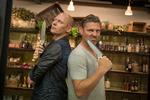 
To tidligere vindere af Masterchef, Jim Lyngvild og Tim Vladimir.
   Foto: Jonas Olufson/POLFOTO