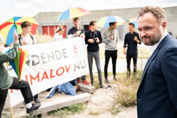 Mørklægning af alle 28 dokumenter vedrørende beregninger af klimaloven vækker stor utilfredshed i partiet Venstre. Foto: Niels Christian Vilmann/Ritzau Scanpix