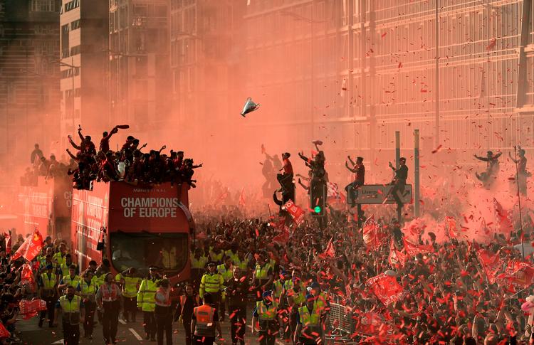 Liverpool havde et fantastisk 2019, der gav en Champions League-sejr og kun et nederlag i Premier League.
   Foto: Oli Scarff/Ritzau Scanpix