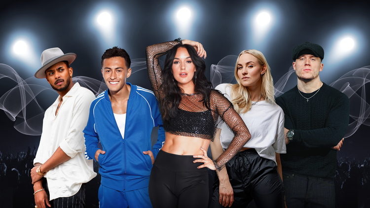 De fem dansere har opnået mere eller mindre, hvad de kan i Danmark. Foto: TV 2 / DANMARK