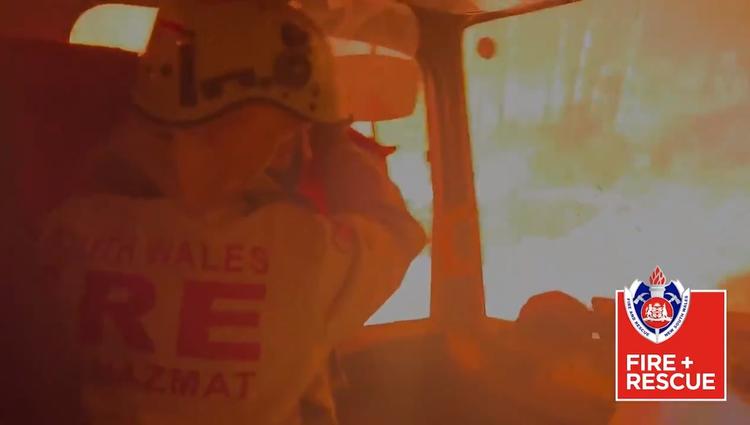 Screengrab Fire and Rescue NSW / Twitter 