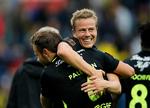I august 2017 indstillede den tidligere Superligatopscorer og danske mester Jeppe Curth som 33-årig den aktive karriere, der udspillede sig i Excelsior, AaB, FC Midtjylland og Viborg.
   Foto: Jens Dresling