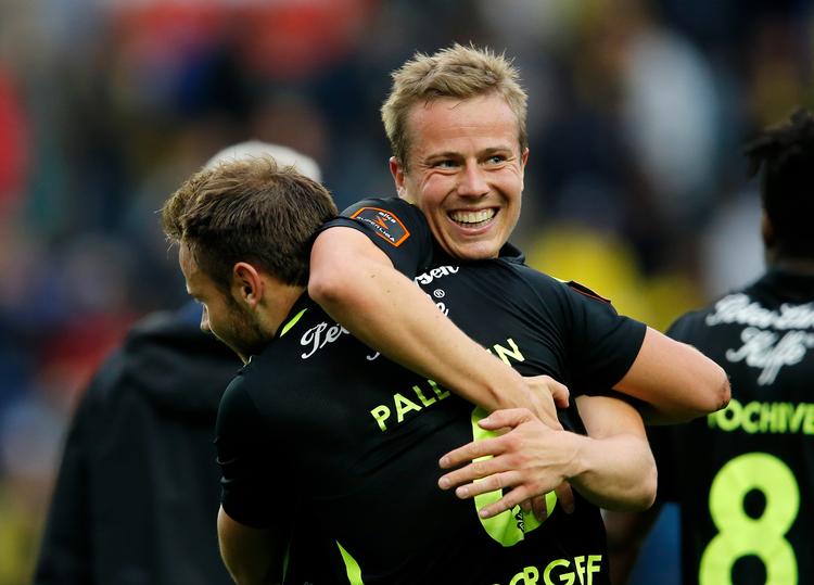I august 2017 indstillede den tidligere Superligatopscorer og danske mester Jeppe Curth som 33-årig den aktive karriere, der udspillede sig i Excelsior, AaB, FC Midtjylland og Viborg.
   Foto: Jens Dresling