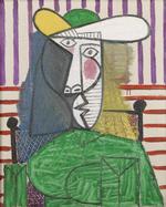 Picassos 'Bust of a woman' er ifølge BBC's oplysninger blevet flænget. 