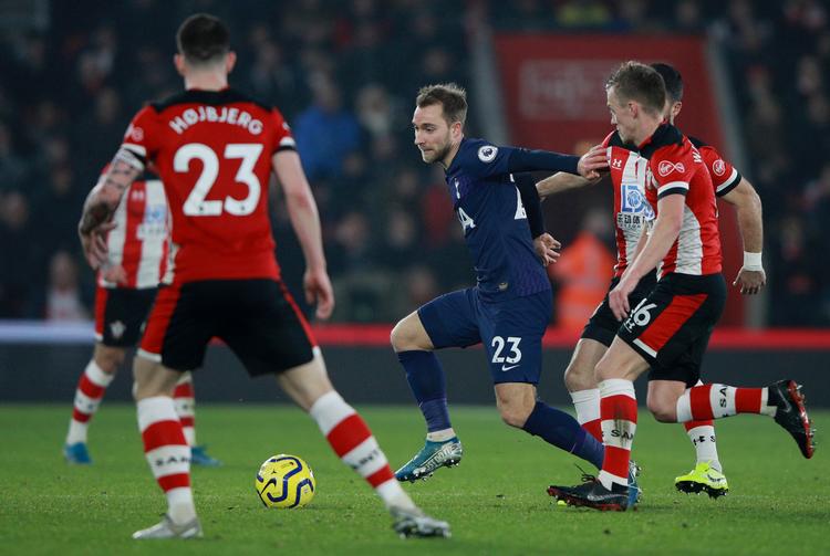 Det er fortsat ikke givet, om Christian Eriksen skifter klub i dette transfervindue, forlænger med Tottenham eller søger væk til sommer.   Foto: Ian Walton/Ritzau Scanpix