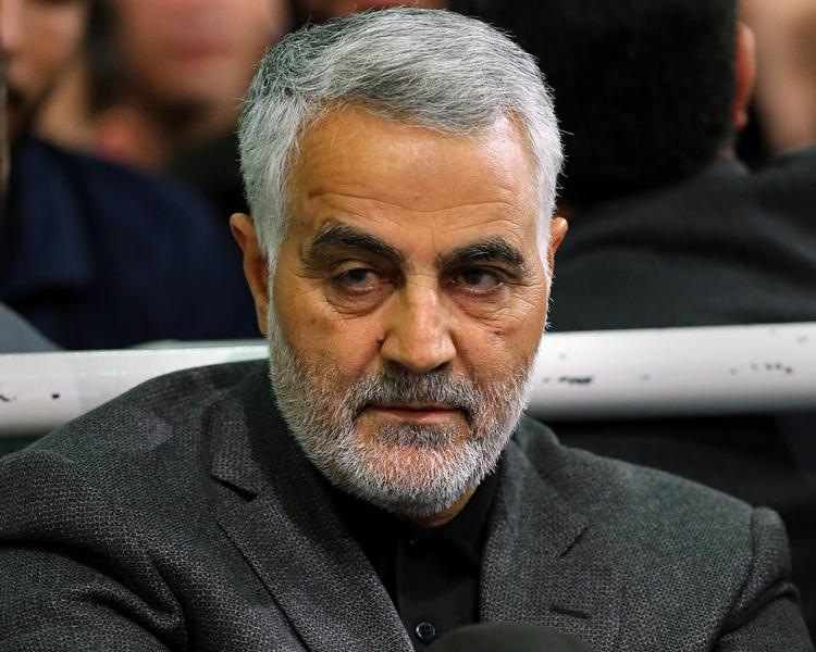Den iranske generalmajor Qassem Soleimani, der er øverstkommanderende for Quds-styrken i Irans Revolutionsgarde, er ifølge flere kilder blevet dræbt. Foto: -/Ritzau Scanpix