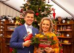 Henrik og Louise tog sejren i jule- og nytårsudgaven af DR's populære bagedyst. Det var ikke mindst en kærkommen oprejsning til førstnævnte, der i den seneste sæson blev sendt hjem af dommerne som den allerførste.  Foto: Julie Lykke Nielsen 