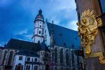 25 ruder blev nytårsnat smadret i Leipzigs historiske Thomaskirke, hvor Johann Sebastian Bach virkede i 1700-tallet.  Foto: Visions of Domino CC BY 2.0