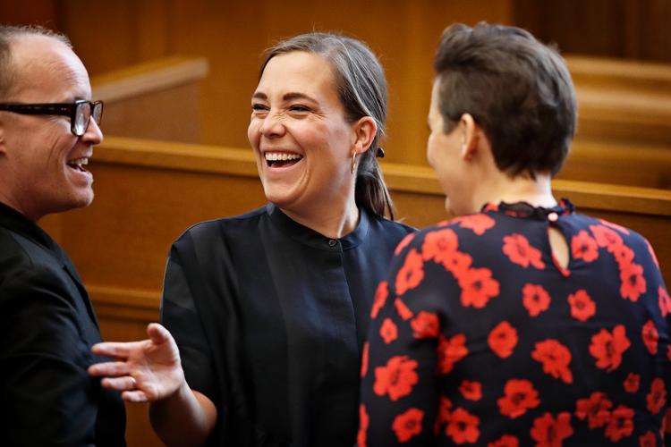 
Social- og indenrigsminister Astrid Krag (S) ønsker ikke det skal være postnummeret, der bestemmer, hvornår et udsat barn oplever, at fællesskabet tager over.
   Foto: Jens Dresling/POLFOTO