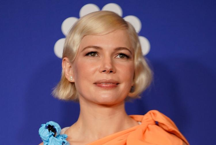 Michelle Williams talte om det kommende valg og om betydningen af kvinders ret til abort. Foto: Mike Blake/Ritzau Scanpix