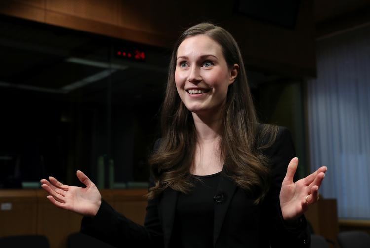 
Finlands nye statsminister Sanna Marin vil have forsøg med kortere arbejdsuger og dage. Foto: Yves Herman/Ritzau Scanpix