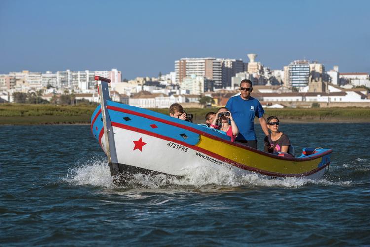 På vej til naturområdet Ria Formosa, en lagune, der strækker sig fra Faro og 50 kilometer mod nordøst. Foto: Ove Rasmussen